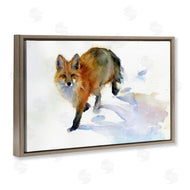 John Keeling | Stepping Fox in Snow
