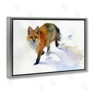 John Keeling | Stepping Fox in Snow