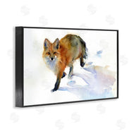 John Keeling | Stepping Fox in Snow