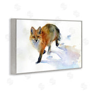John Keeling | Stepping Fox in Snow