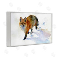 John Keeling | Stepping Fox in Snow