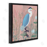 Juliet Rose Philips | Coastal Bird with Lotus Flowers
