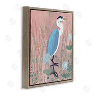 Juliet Rose Philips | Coastal Bird with Lotus Flowers