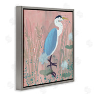 Juliet Rose Philips | Coastal Bird with Lotus Flowers