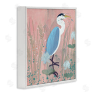 Juliet Rose Philips | Coastal Bird with Lotus Flowers