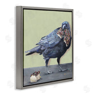 Kamdon Kreations | Crow Eating Donut
