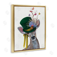 Kamdon Kreations | Deer with Butterfly Hat
