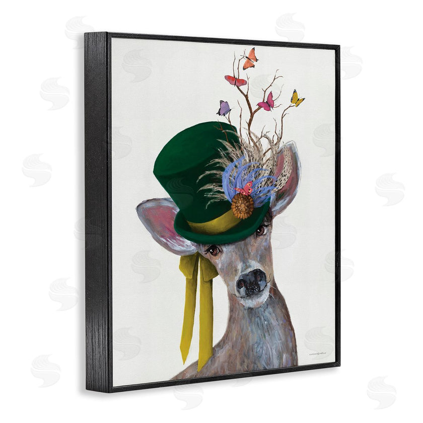 Kamdon Kreations | Deer with Butterfly Hat