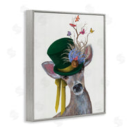 Kamdon Kreations | Deer with Butterfly Hat