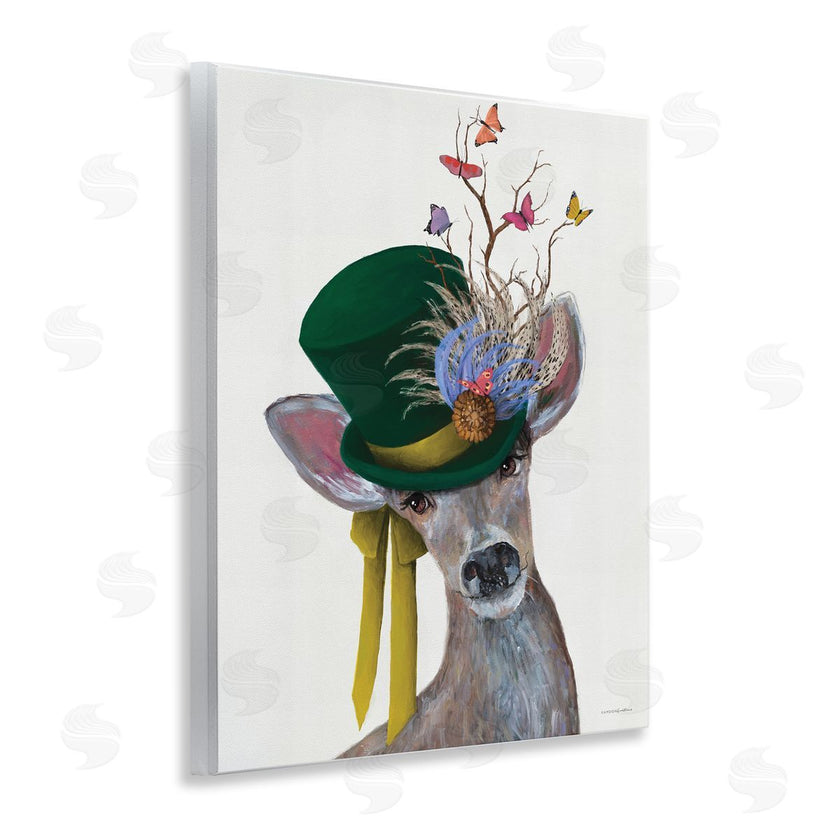 Kamdon Kreations | Deer with Butterfly Hat