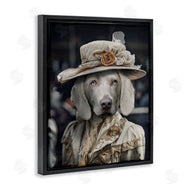 Karen Burke | Dog with Floral Hat