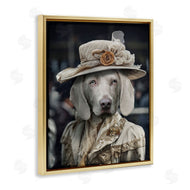 Karen Burke | Dog with Floral Hat