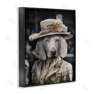 Karen Burke | Dog with Floral Hat