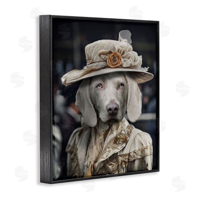 Karen Burke | Dog with Floral Hat
