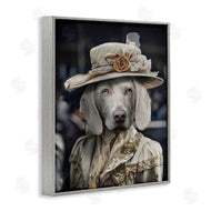 Karen Burke | Dog with Floral Hat