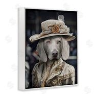 Karen Burke | Dog with Floral Hat