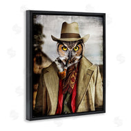 Karen Burke | Owl with Classic Pipe