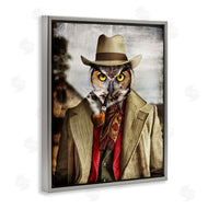 Karen Burke | Owl with Classic Pipe