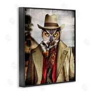 Karen Burke | Owl with Classic Pipe