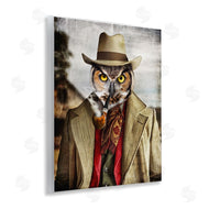 Karen Burke | Owl with Classic Pipe