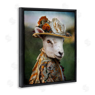 Karen Burke | Fashionable Sheep Portrait