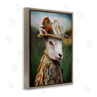 Karen Burke | Fashionable Sheep Portrait