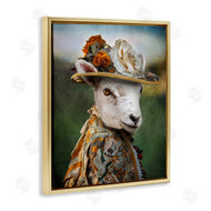 Karen Burke | Fashionable Sheep Portrait