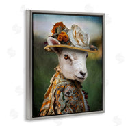 Karen Burke | Fashionable Sheep Portrait