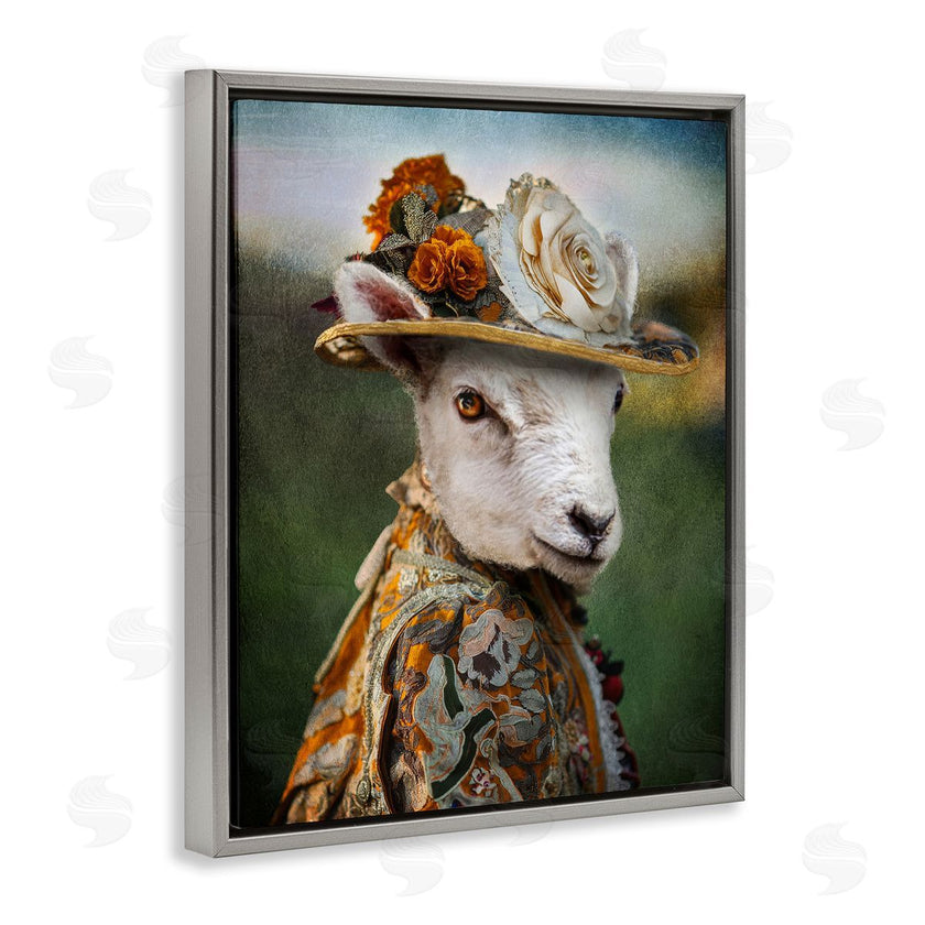 Karen Burke | Fashionable Sheep Portrait