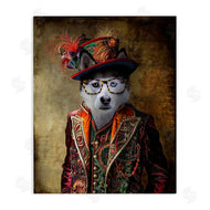 Karen Burke | Husky Dog Eclectic Suit