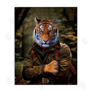 Karen Burke | Tiger in Hiking Attire