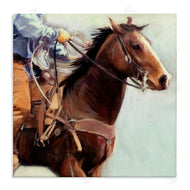 Nina Blue | Galloping Western Cowboy