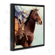 Nina Blue | Galloping Western Cowboy
