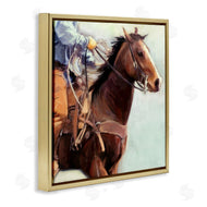 Nina Blue | Galloping Western Cowboy