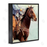 Nina Blue | Galloping Western Cowboy