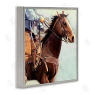Nina Blue | Galloping Western Cowboy