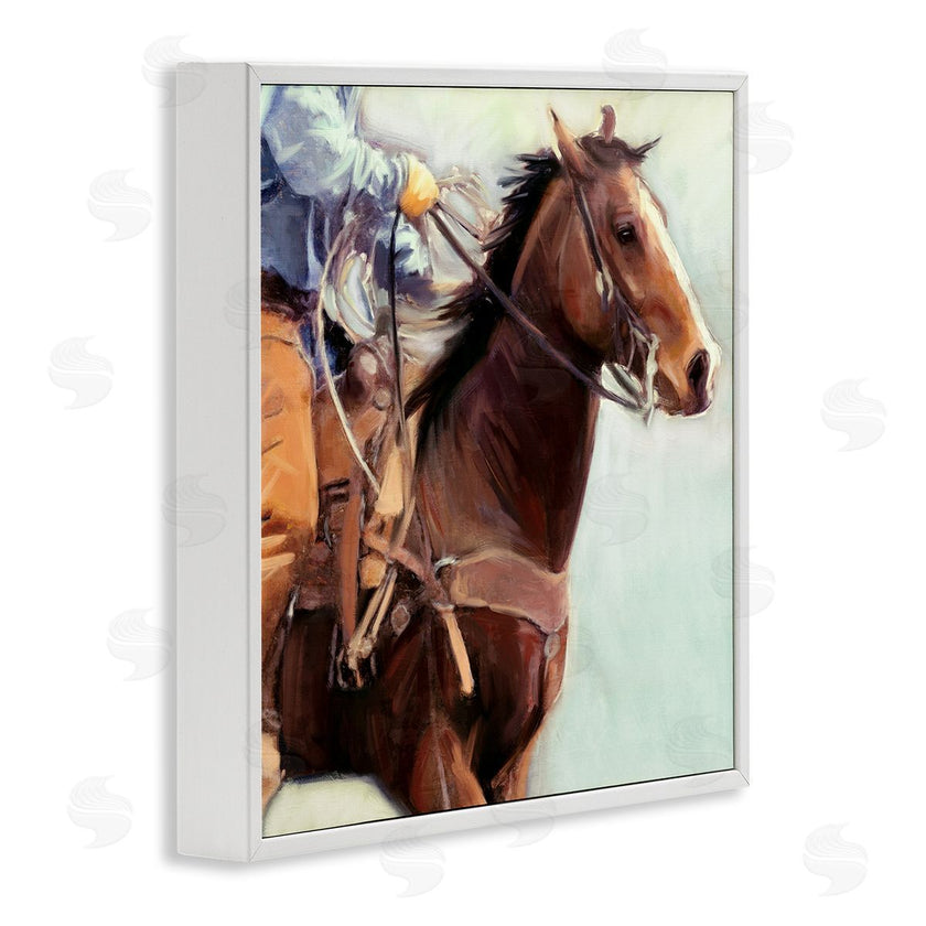 Nina Blue | Galloping Western Cowboy