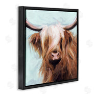 Nina Blue | Long Haired Cattle Portrait