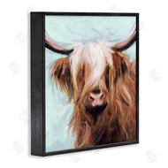 Nina Blue | Long Haired Cattle Portrait