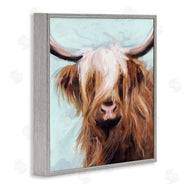 Nina Blue | Long Haired Cattle Portrait