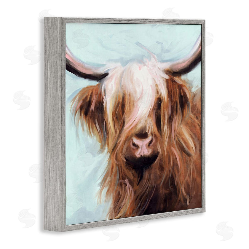 Nina Blue | Long Haired Cattle Portrait