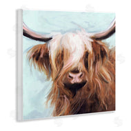 Nina Blue | Long Haired Cattle Portrait