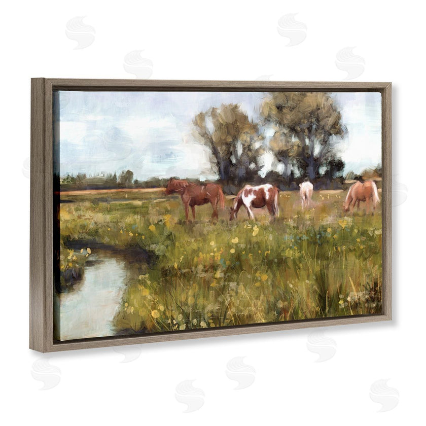 Nina Blue | Lazy Day Horse Landscape