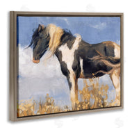 Nina Blue | Traditional Windswept Stallion