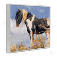 Nina Blue | Traditional Windswept Stallion