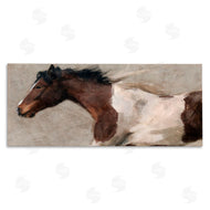 Nina Blue | Brown and White Horse