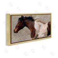 Nina Blue | Brown and White Horse