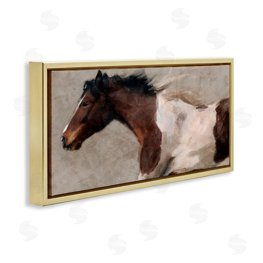 Nina Blue | Brown and White Horse