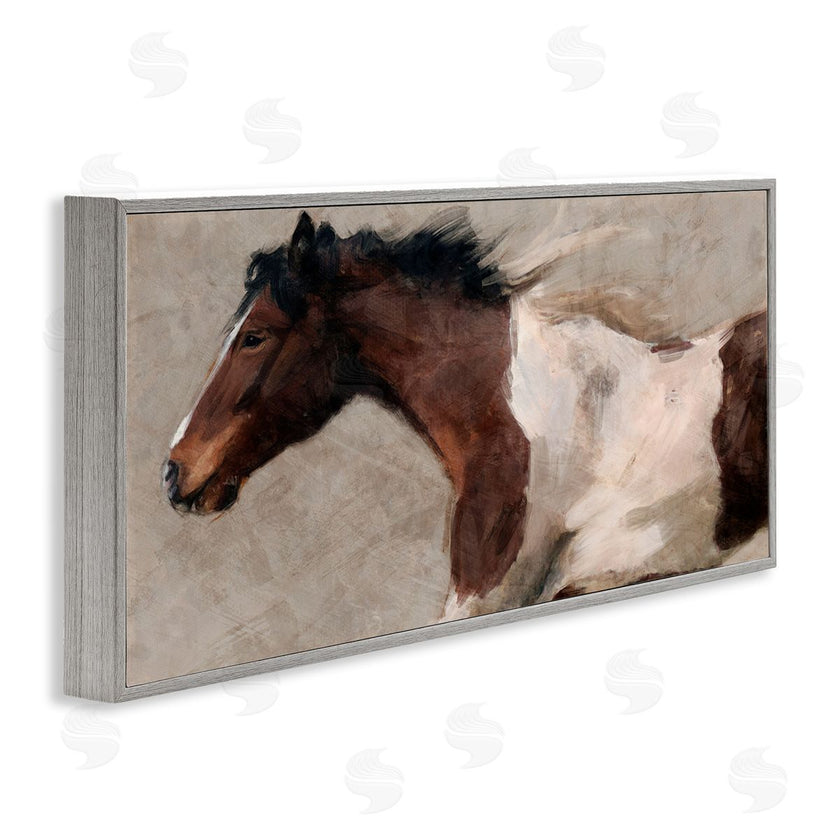 Nina Blue | Brown and White Horse