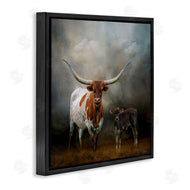 Kelley Parker | Longhorn and Calf Babysitter